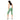 WOMEN'S LEGGINGS, CAPRI – PISTACHIO