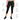 CAPRILEGGINGS FÖR KVINNOR – BLACK
