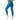 CROSSOVER LEGGINGS FÖR KVINNOR (MED FICKOR) – EMERALD BLUE
