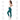 LEGGINGS FÖR KVINNOR (MED FICKOR) – DEEP TEAL