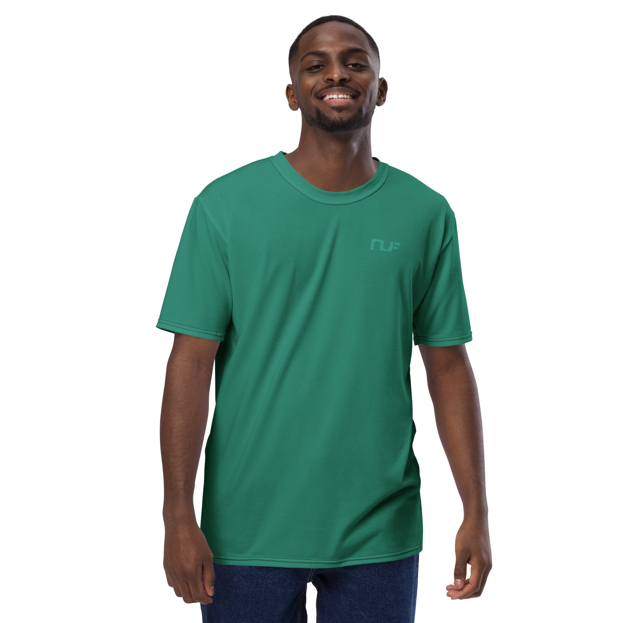 MEN'S T-SHIRT, CREW NECK – JADE