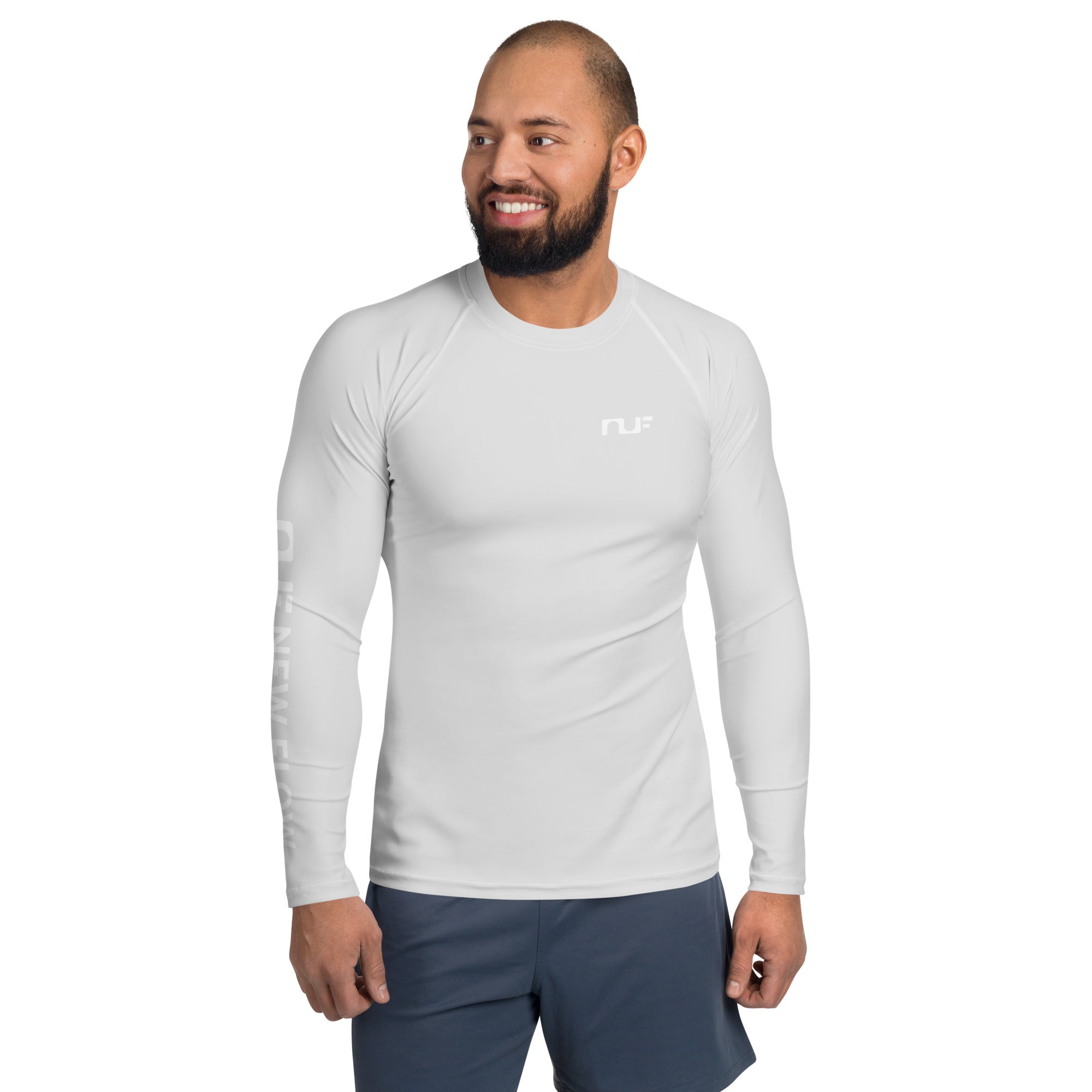 MEN'S RASH GUARD – GREY