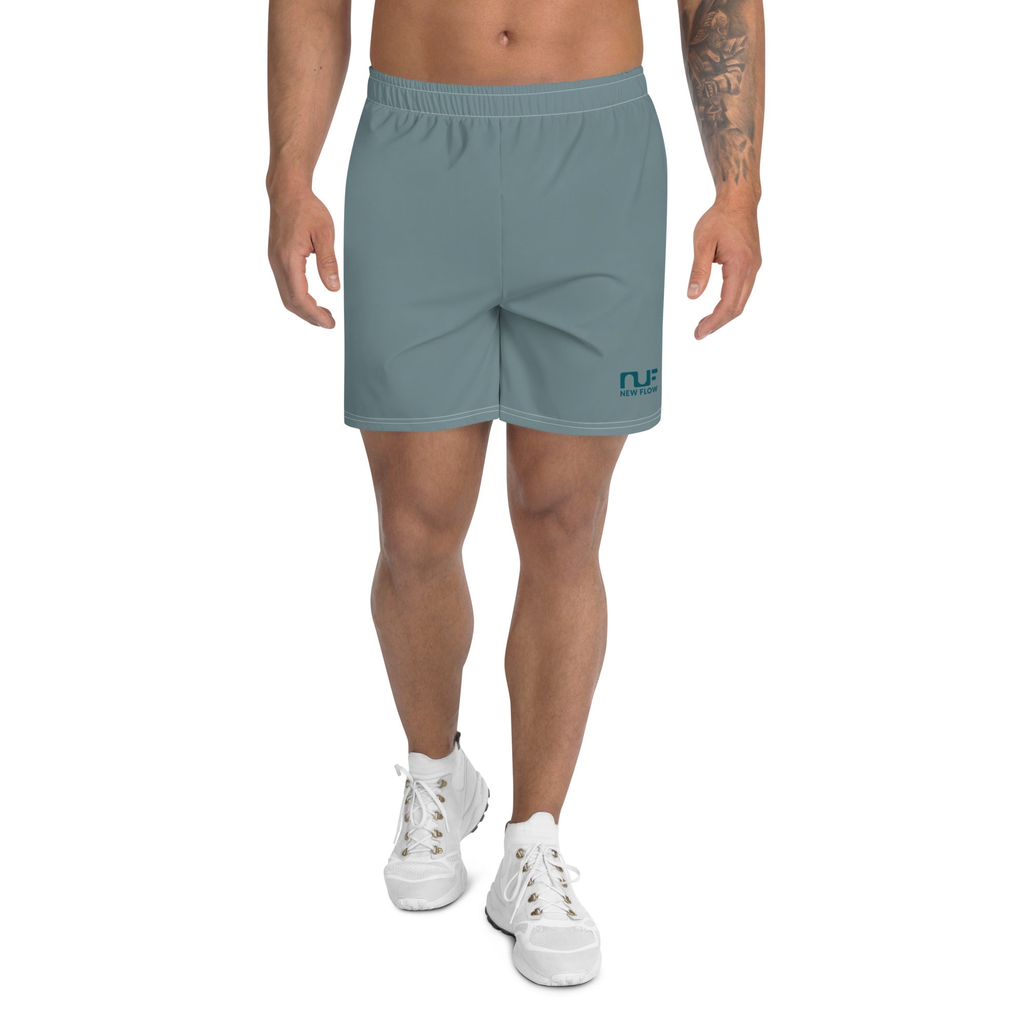 MEN'S RECYCLED ATHLETIC SHORTS – DUSTY BLUE