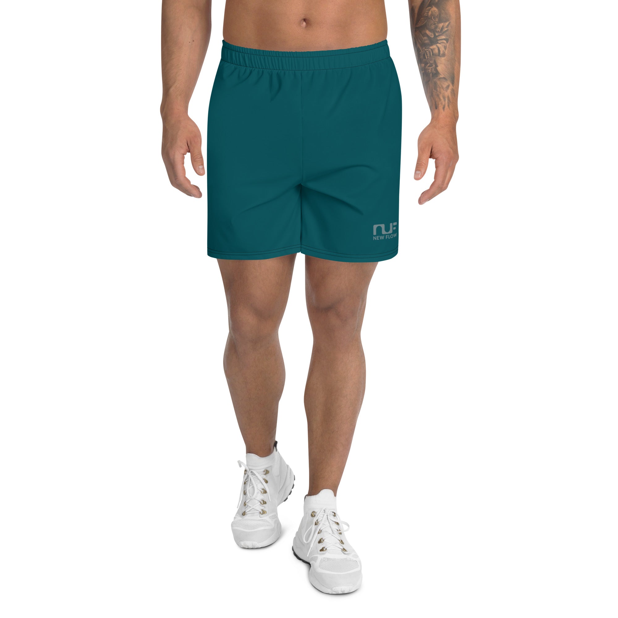 MEN'S RECYCLED ATHLETIC SHORTS – DEEP TEAL
