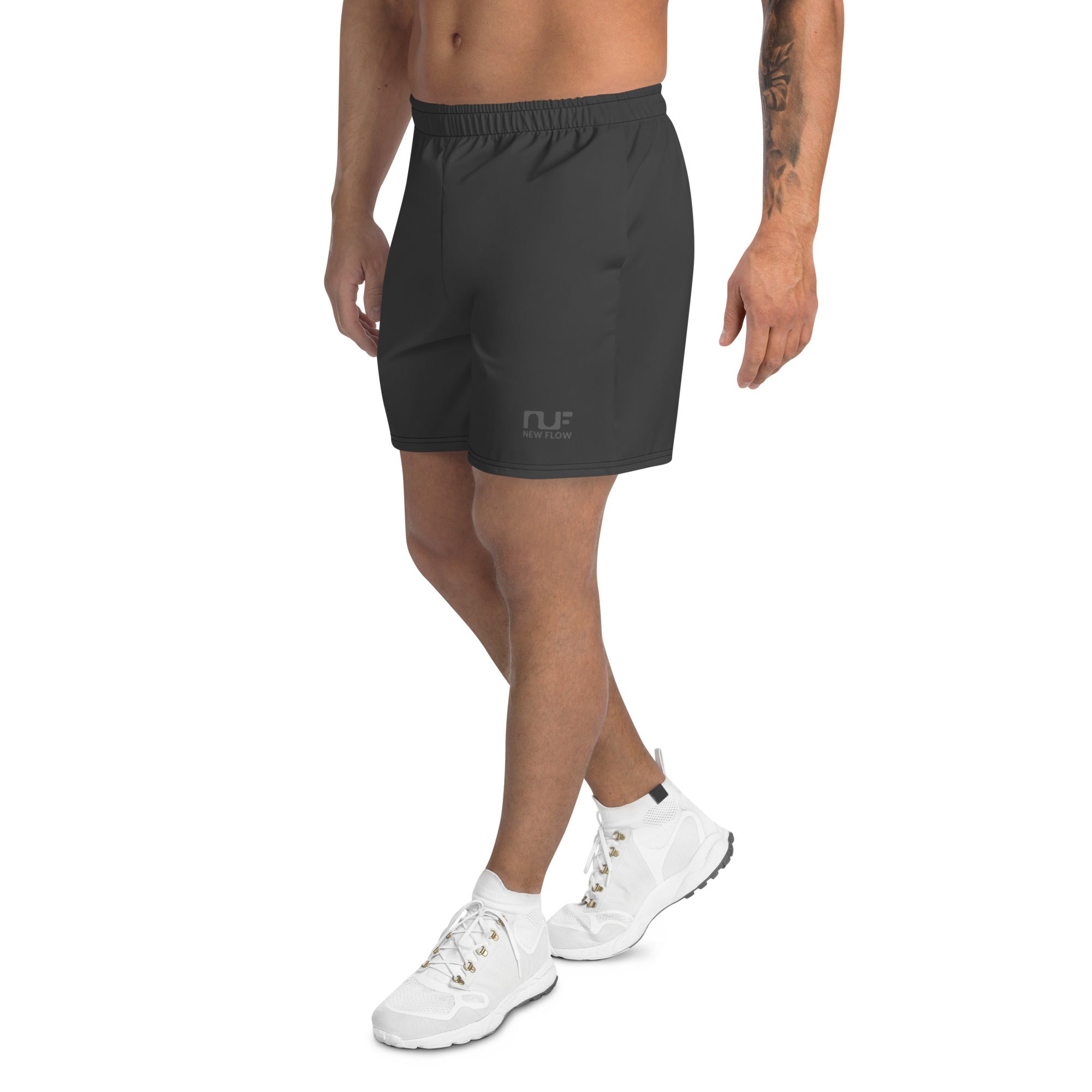 MEN'S RECYCLED ATHLETIC SHORTS – CHARCOAL