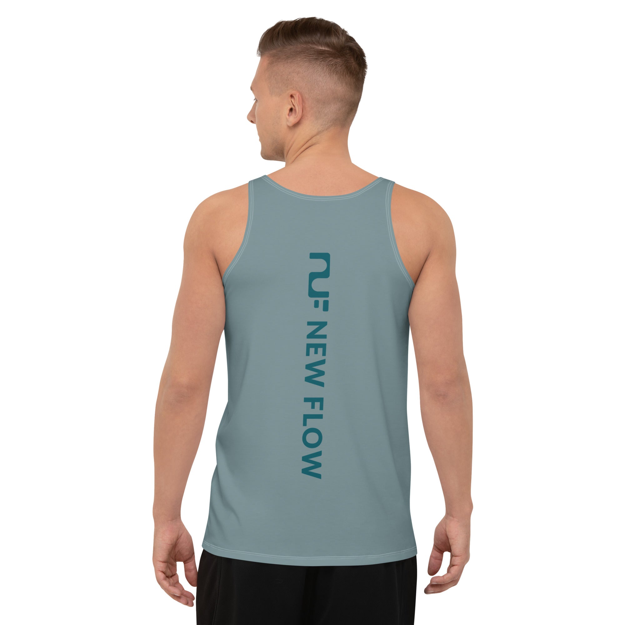 MEN'S TANK TOP – DUSTY BLUE