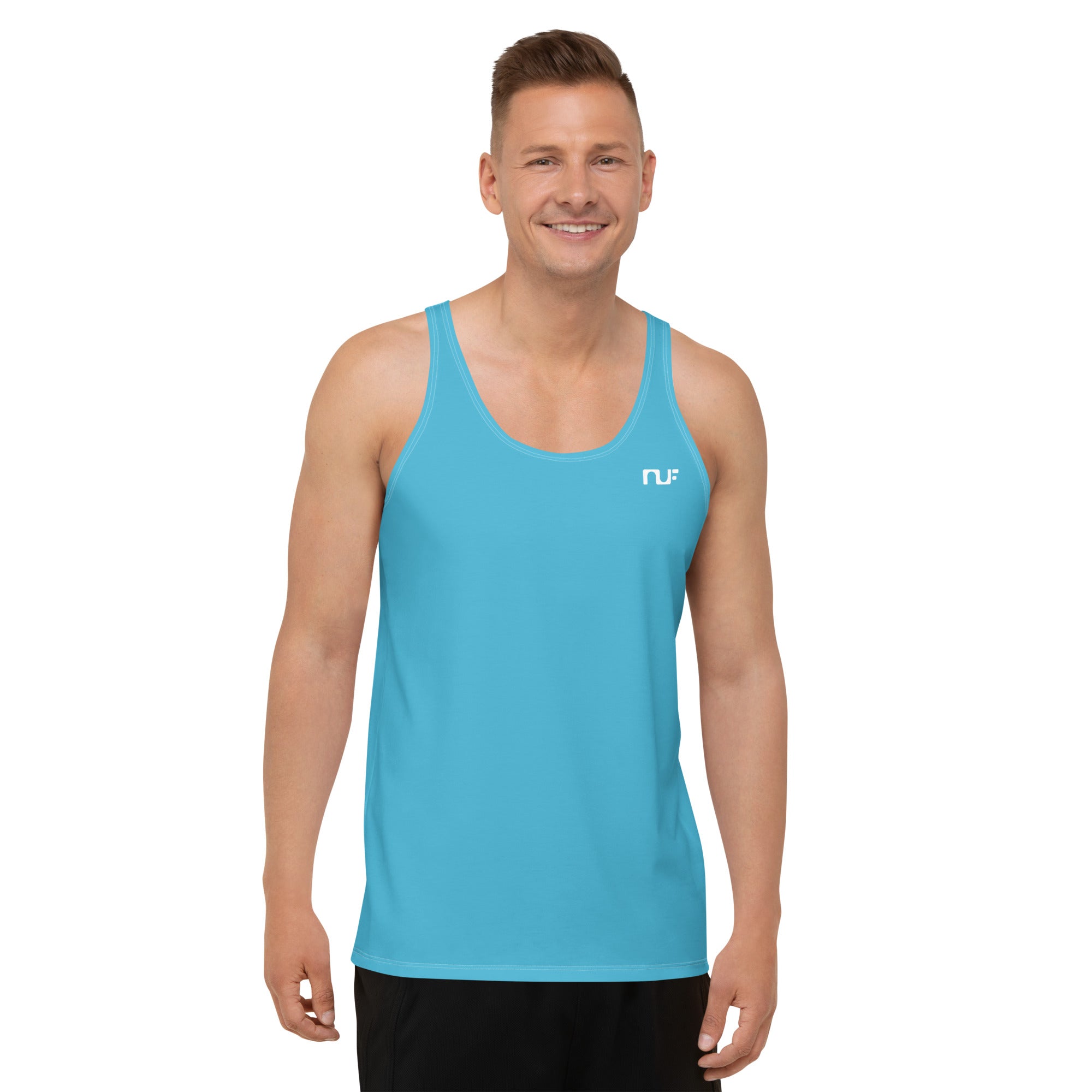 MEN'S TANK TOP – CERULEAN BLUE