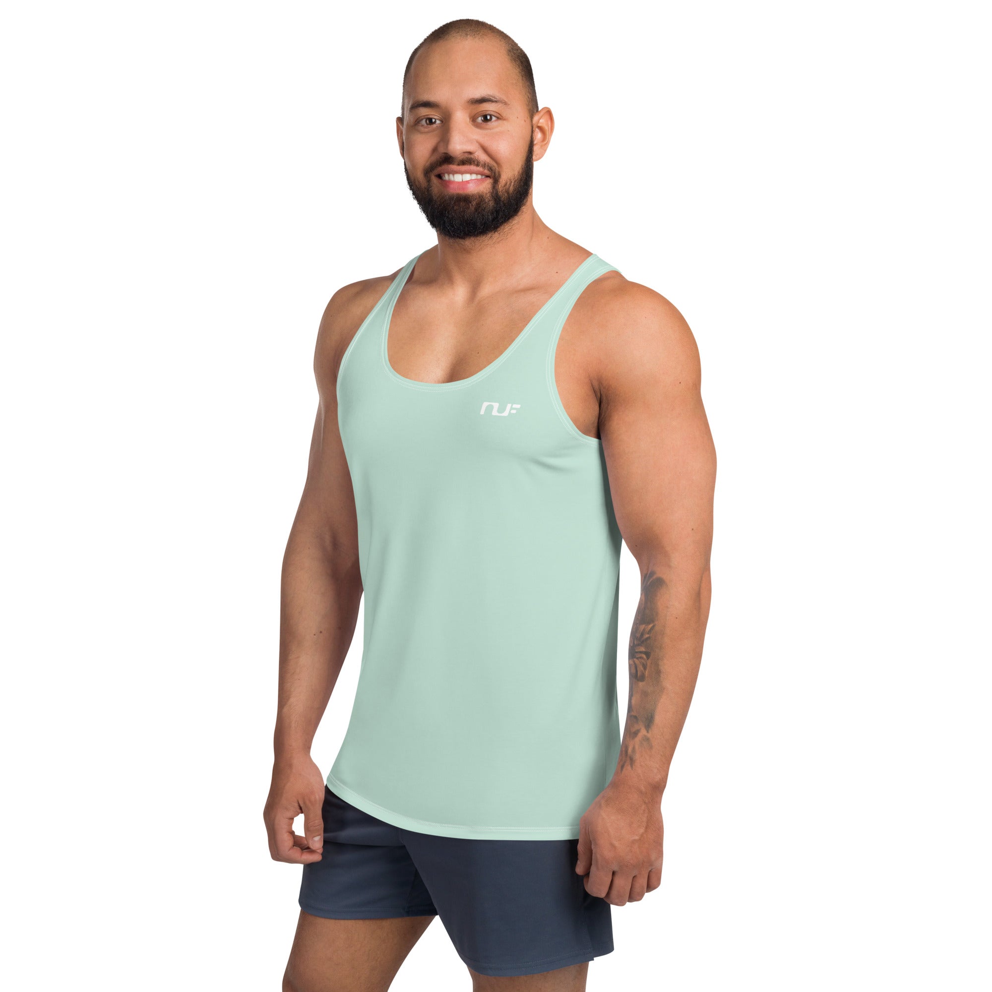 MEN'S TANK TOP – SEA FOAM