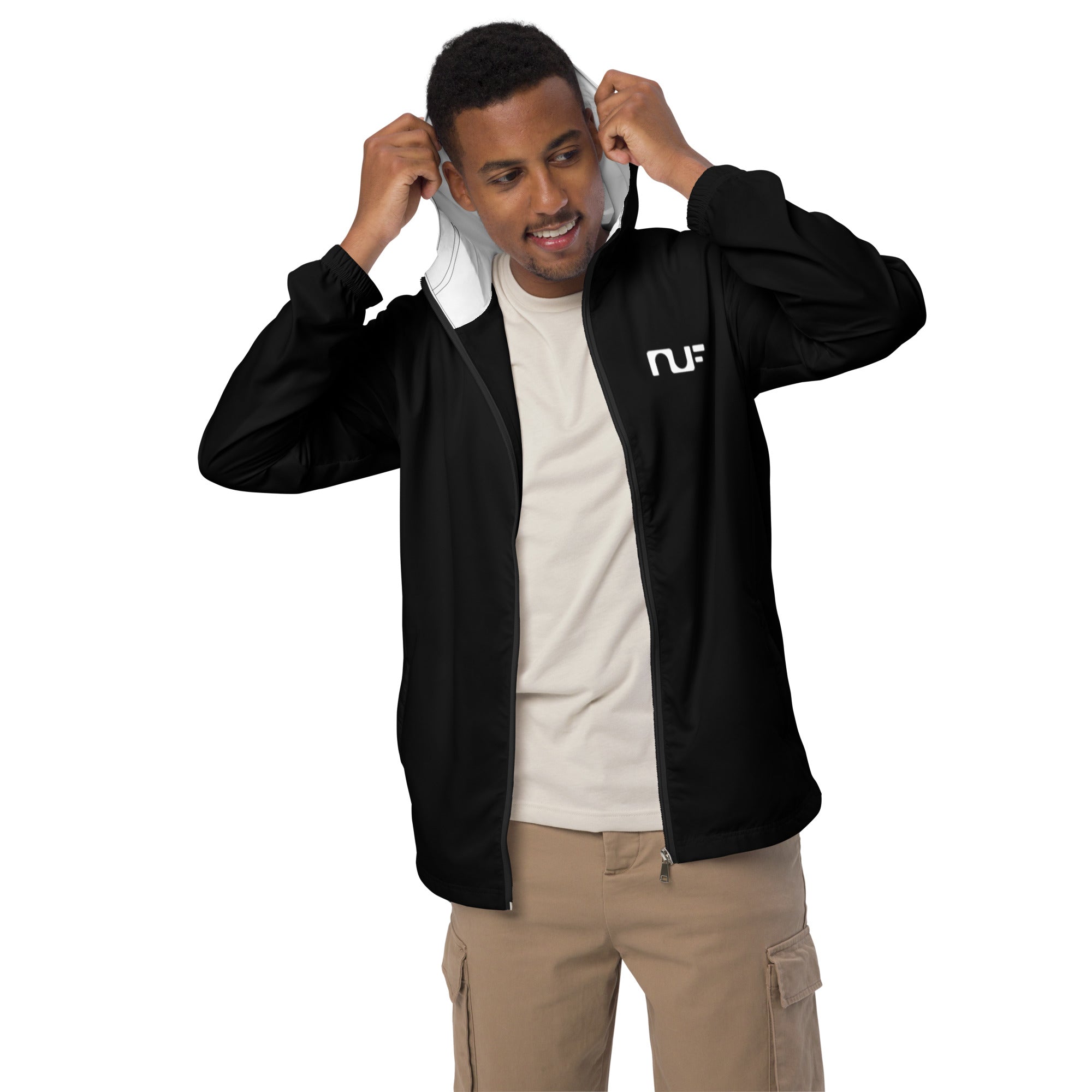 MEN'S WINDBREAKER – BLACK