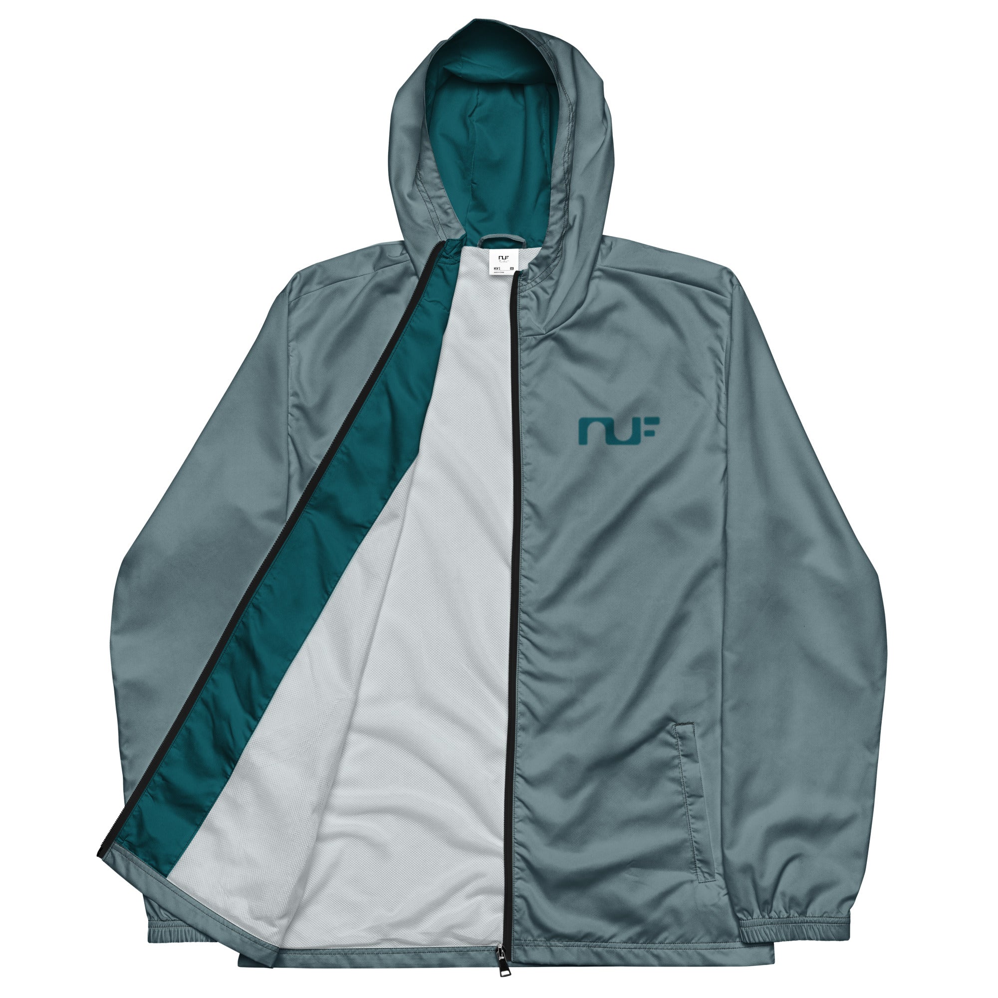 MEN'S WINDBREAKER – DUSTY BLUE