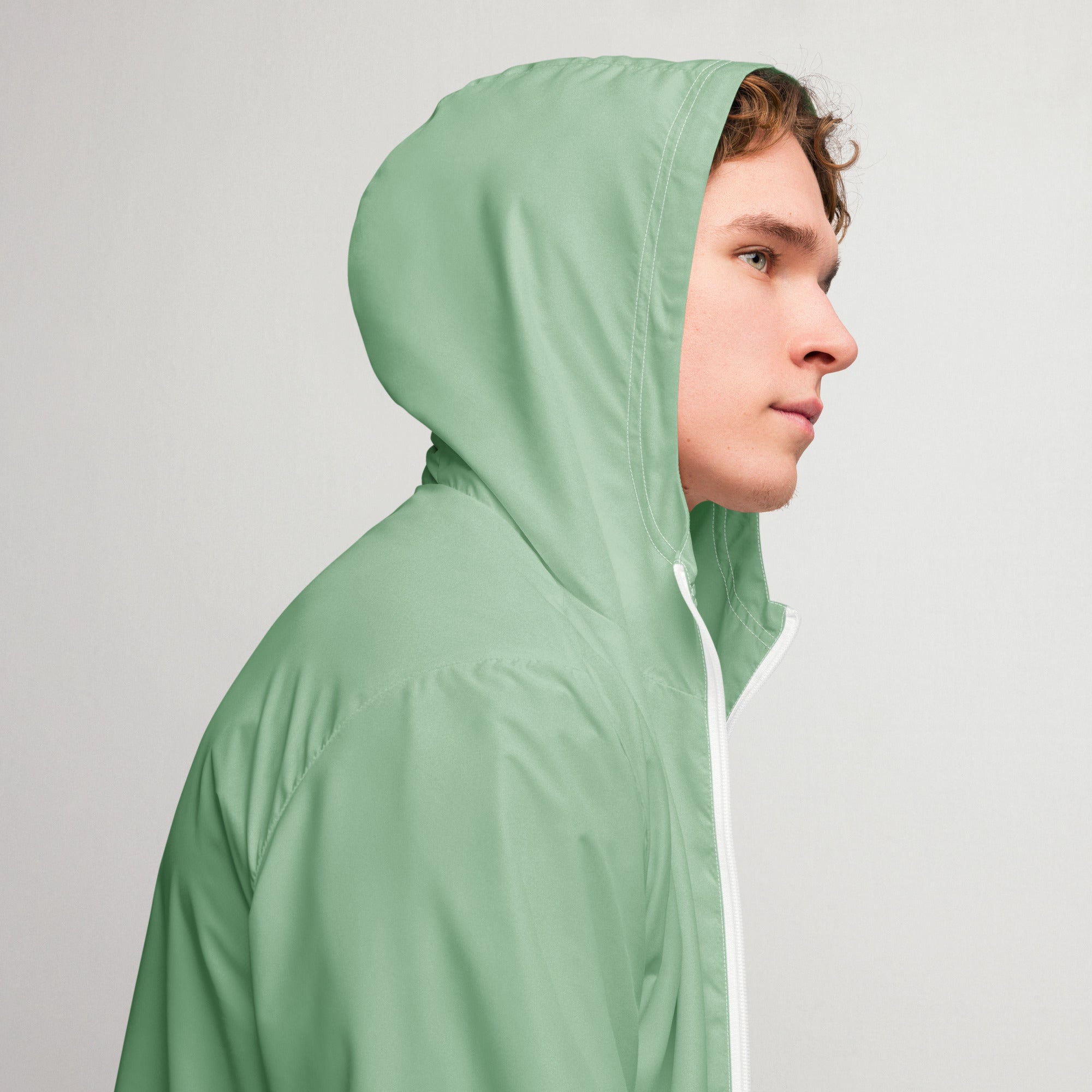 MEN'S WINDBREAKER – PISTACHIO