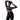 LÅNGÄRMAD CROP TOP (ÅTERVUNNEN) FÖR KVINNOR – CHARCOAL