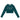 LÅNGÄRMAD CROP TOP (ÅTERVUNNEN) FÖR KVINNOR – DEEP TEAL