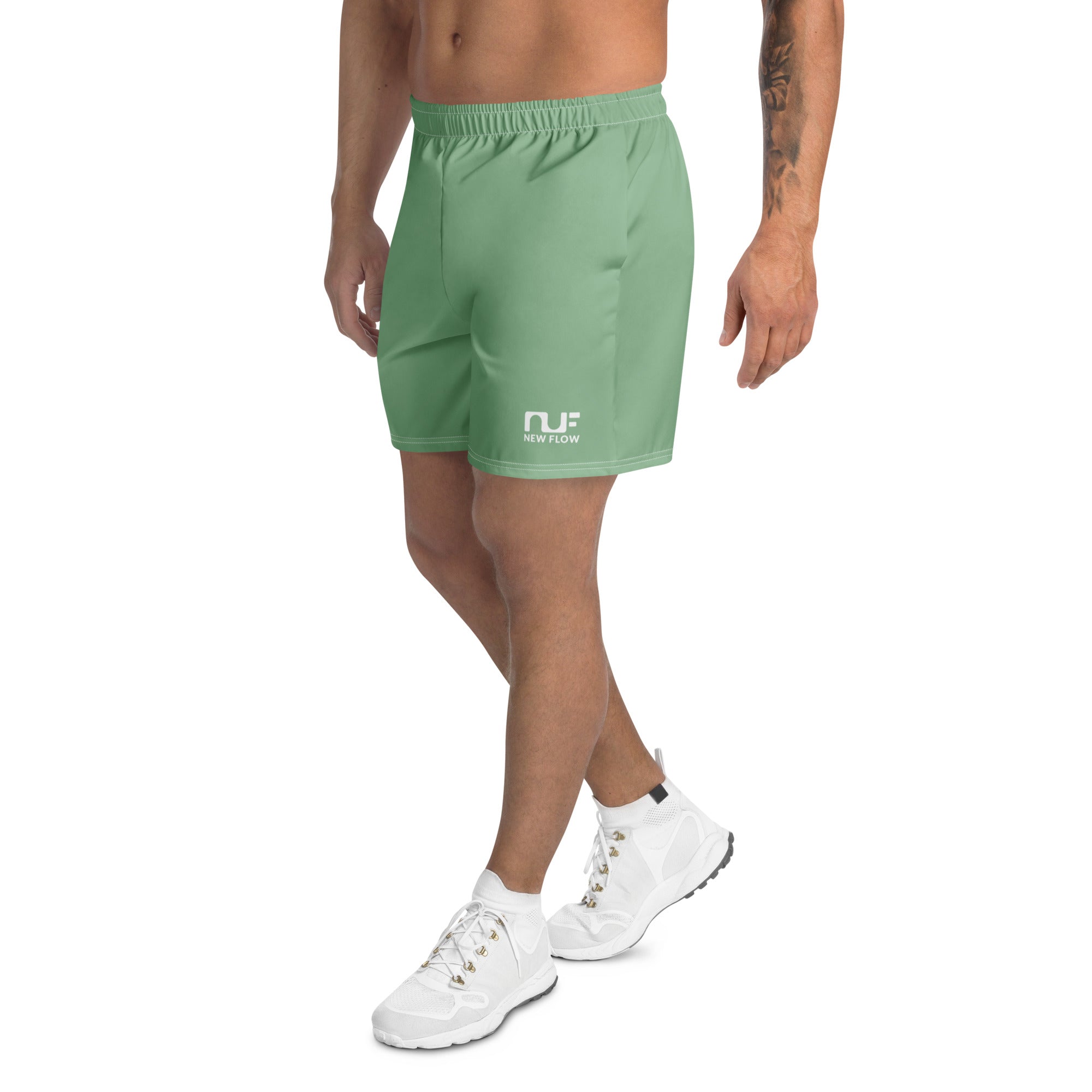 MEN'S RECYCLED ATHLETIC SHORTS – PISTACHIO