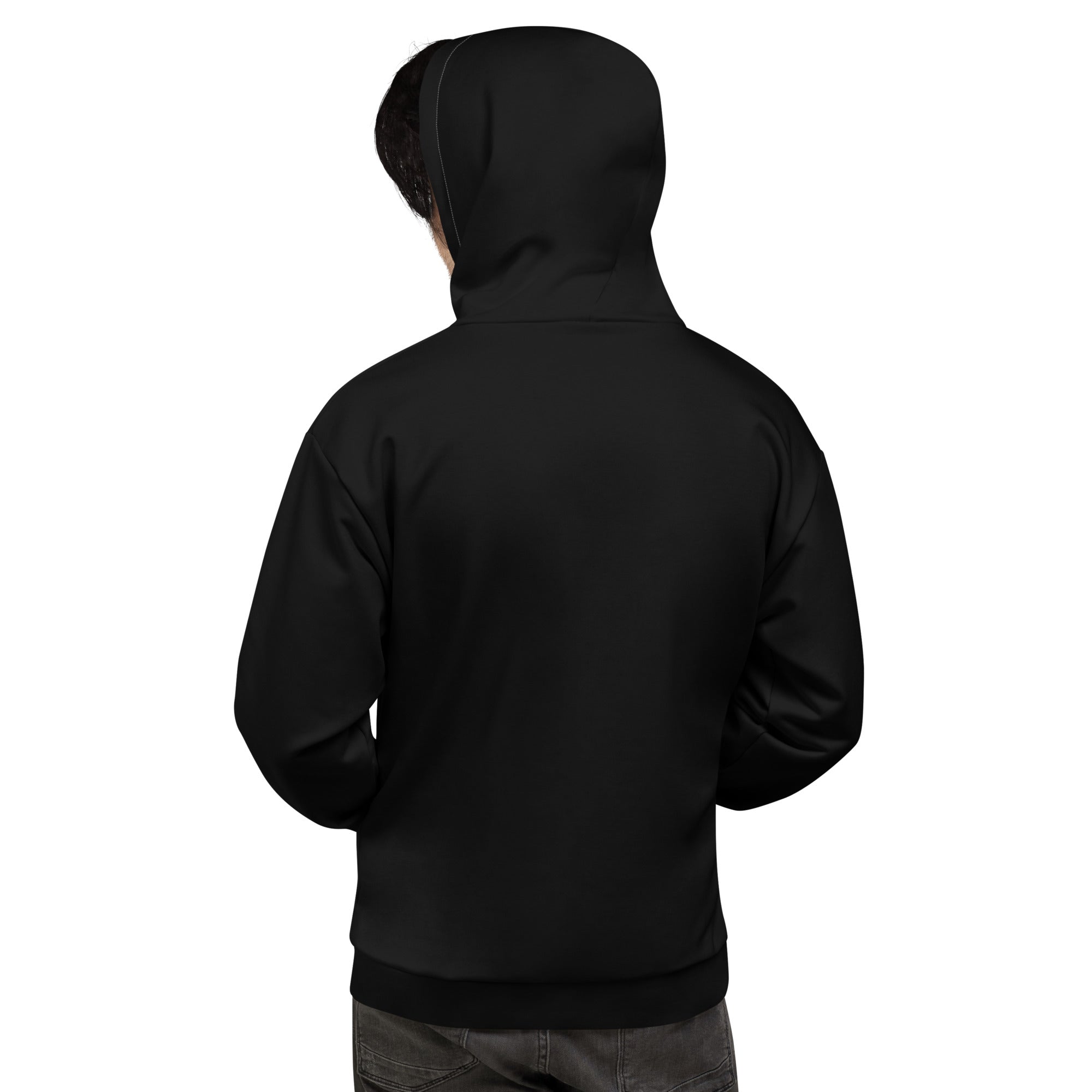 MEN'S HOODIE – BLACK