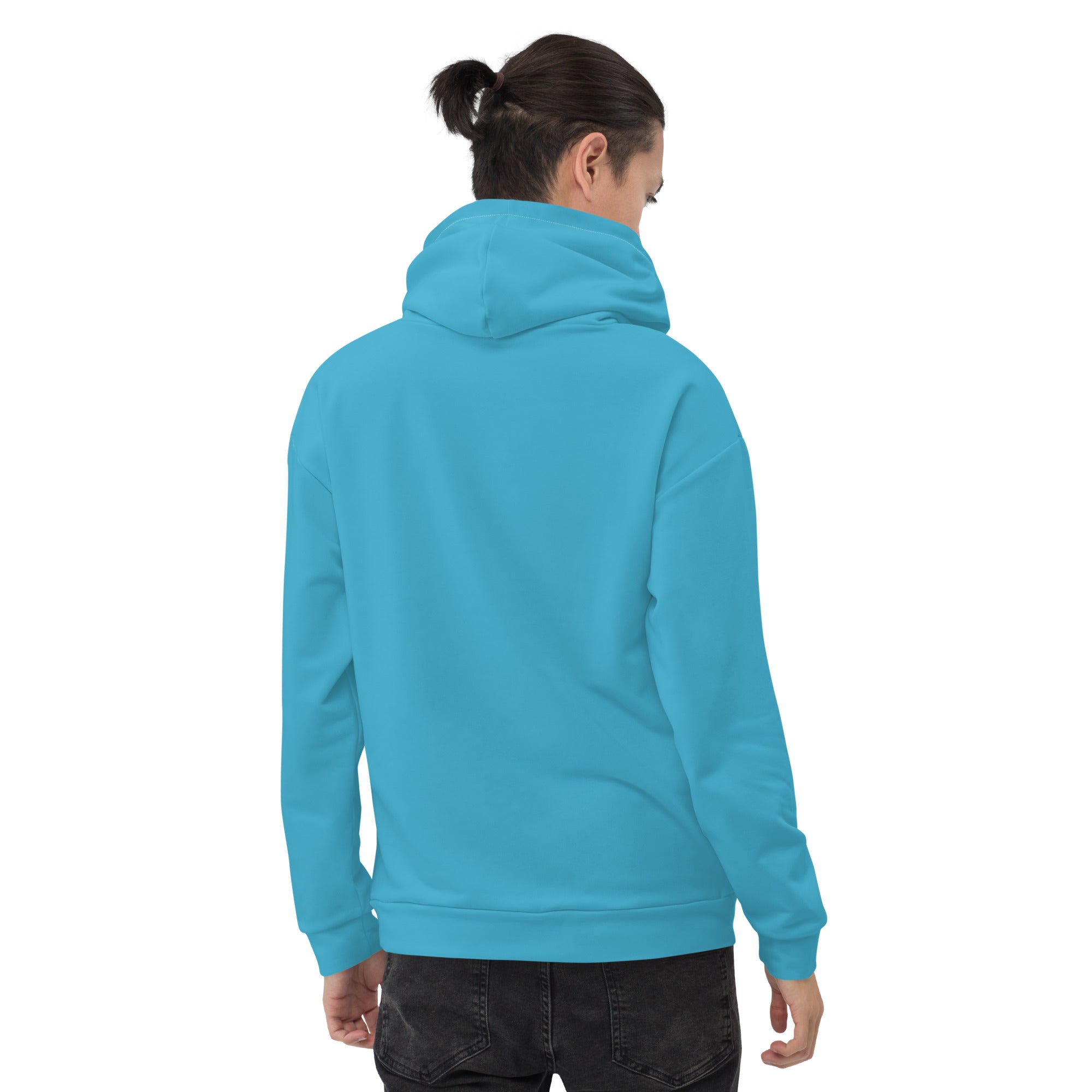 MEN'S HOODIE – CERULEAN BLUE