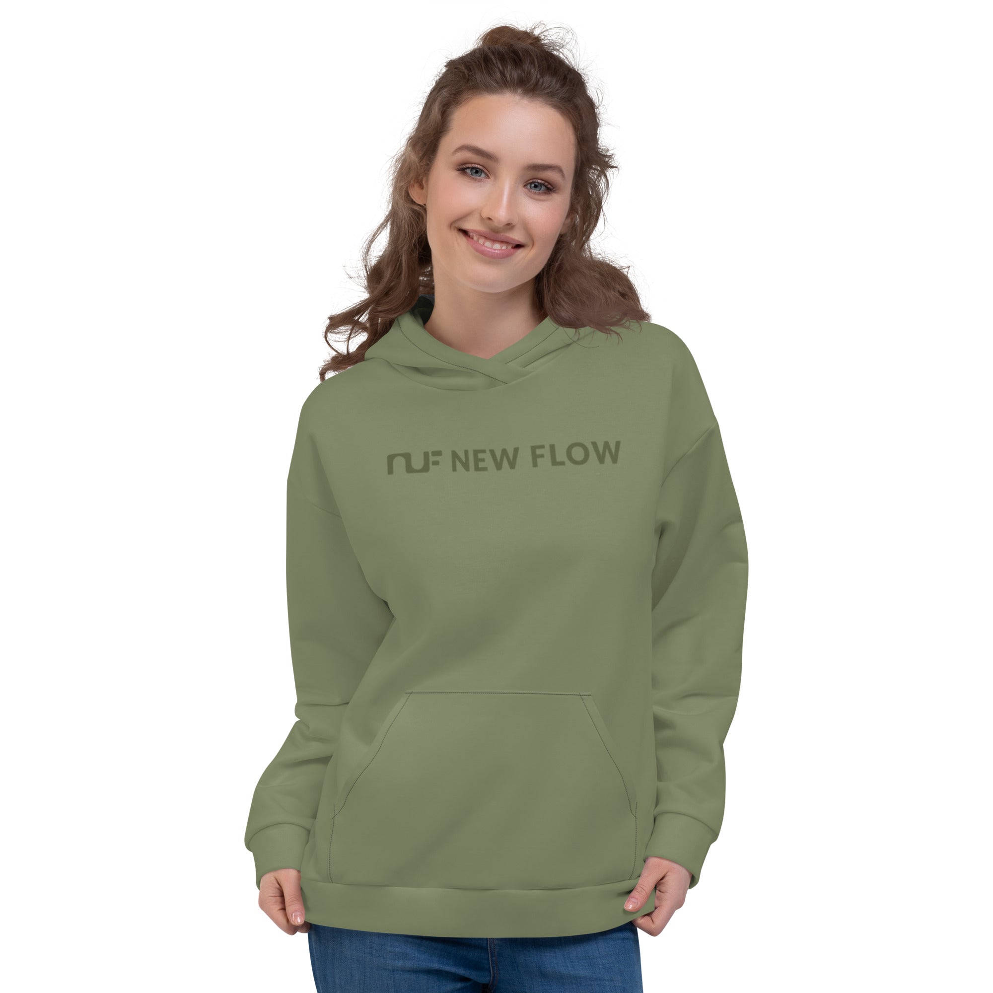 WOMEN'S ECO HOODIE – MOSS