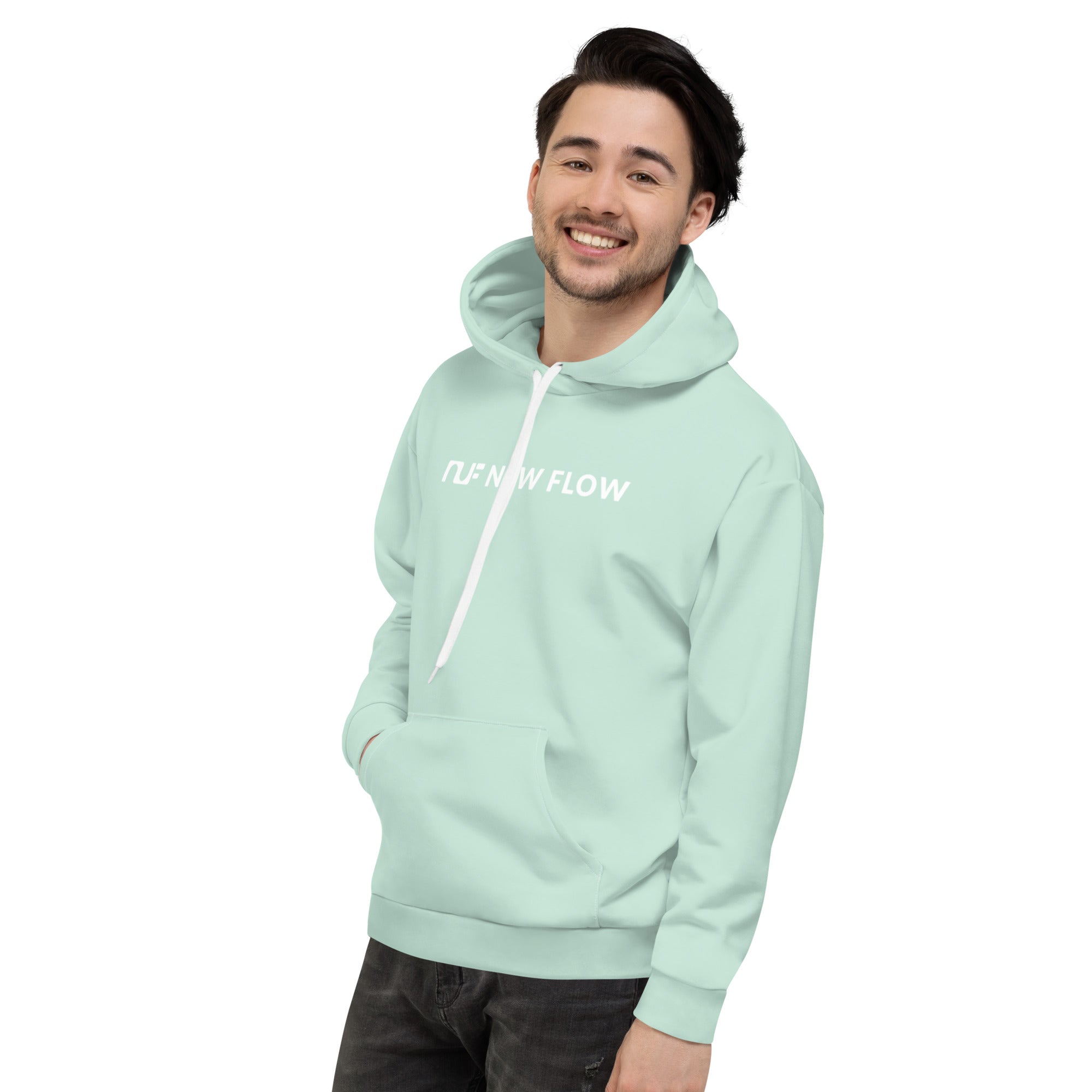 MEN'S HOODIE – SEA FOAM