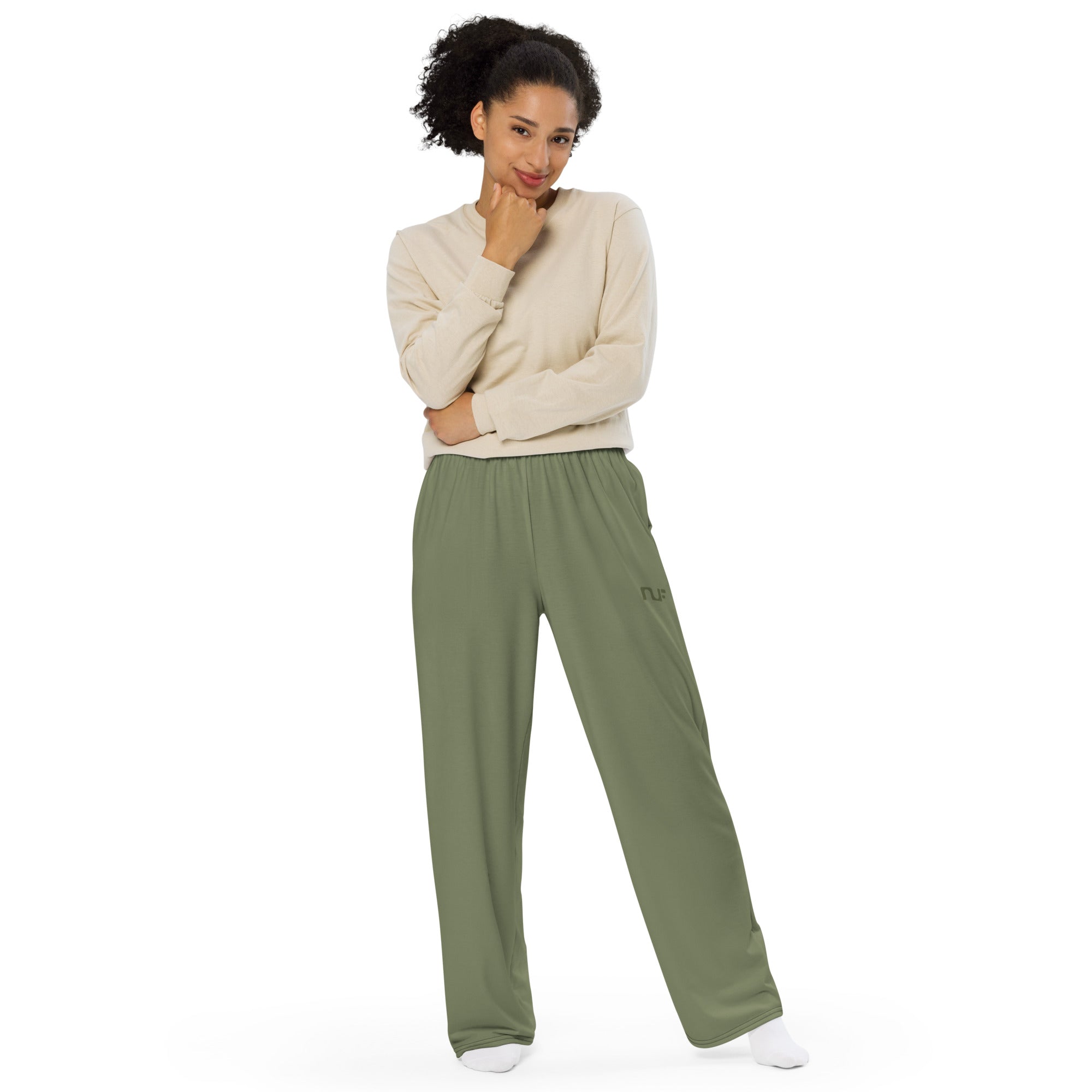 WOMEN'S WIDE-LEG PANTS – MOSS