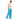 MEN'S WIDE-LEG PANTS – CERULEAN BLUE