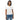 T-SHIRT FÖR KVINNOR, CREW NECK – WHITE