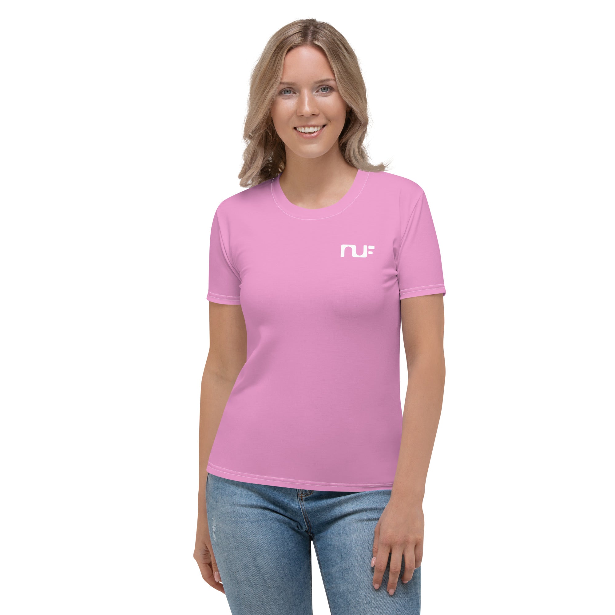 WOMEN'S T-SHIRT, CREW NECK – LILAC