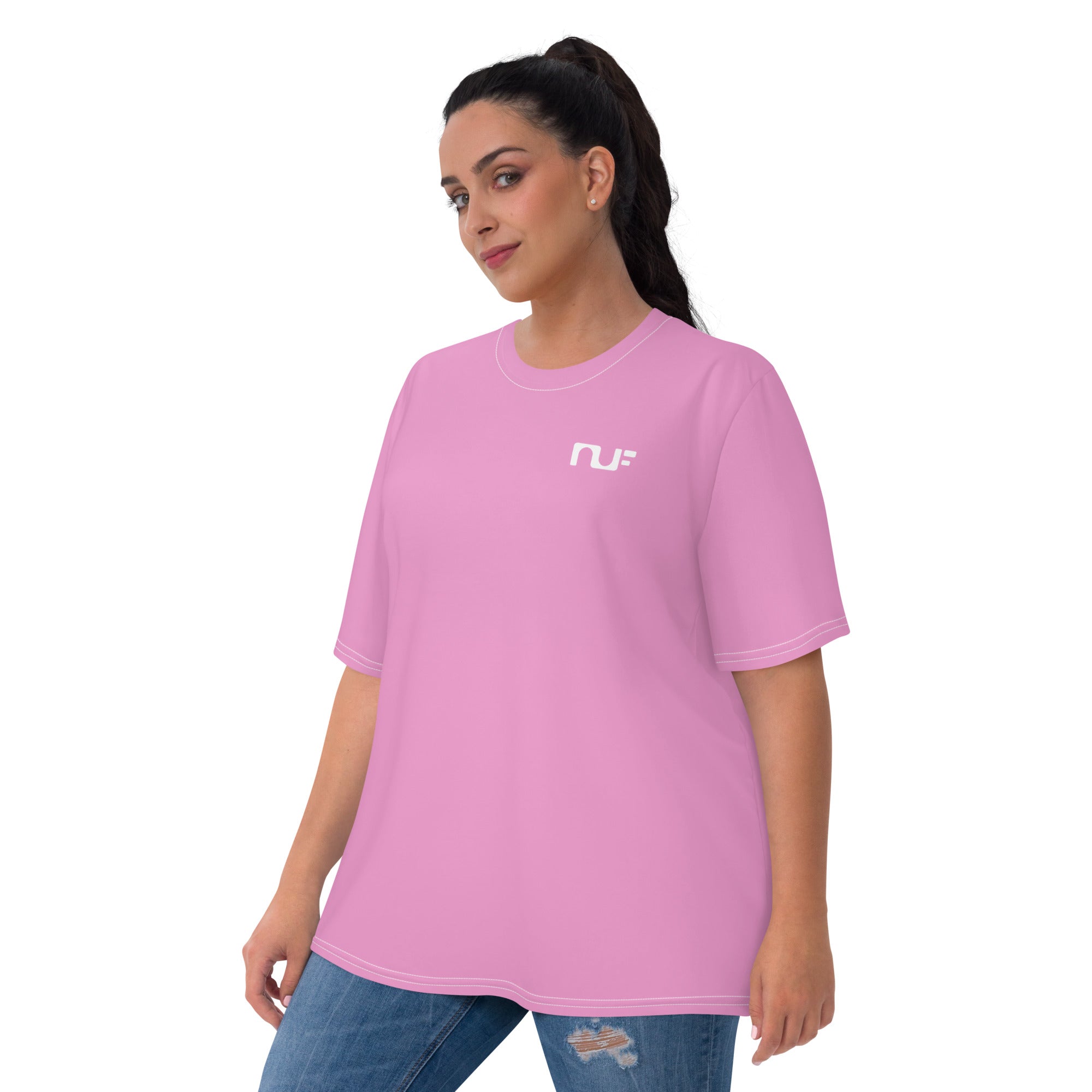 WOMEN'S T-SHIRT, CREW NECK – LILAC