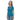 T-SHIRT FÖR KVINNOR, CREW NECK – EMERALD BLUE