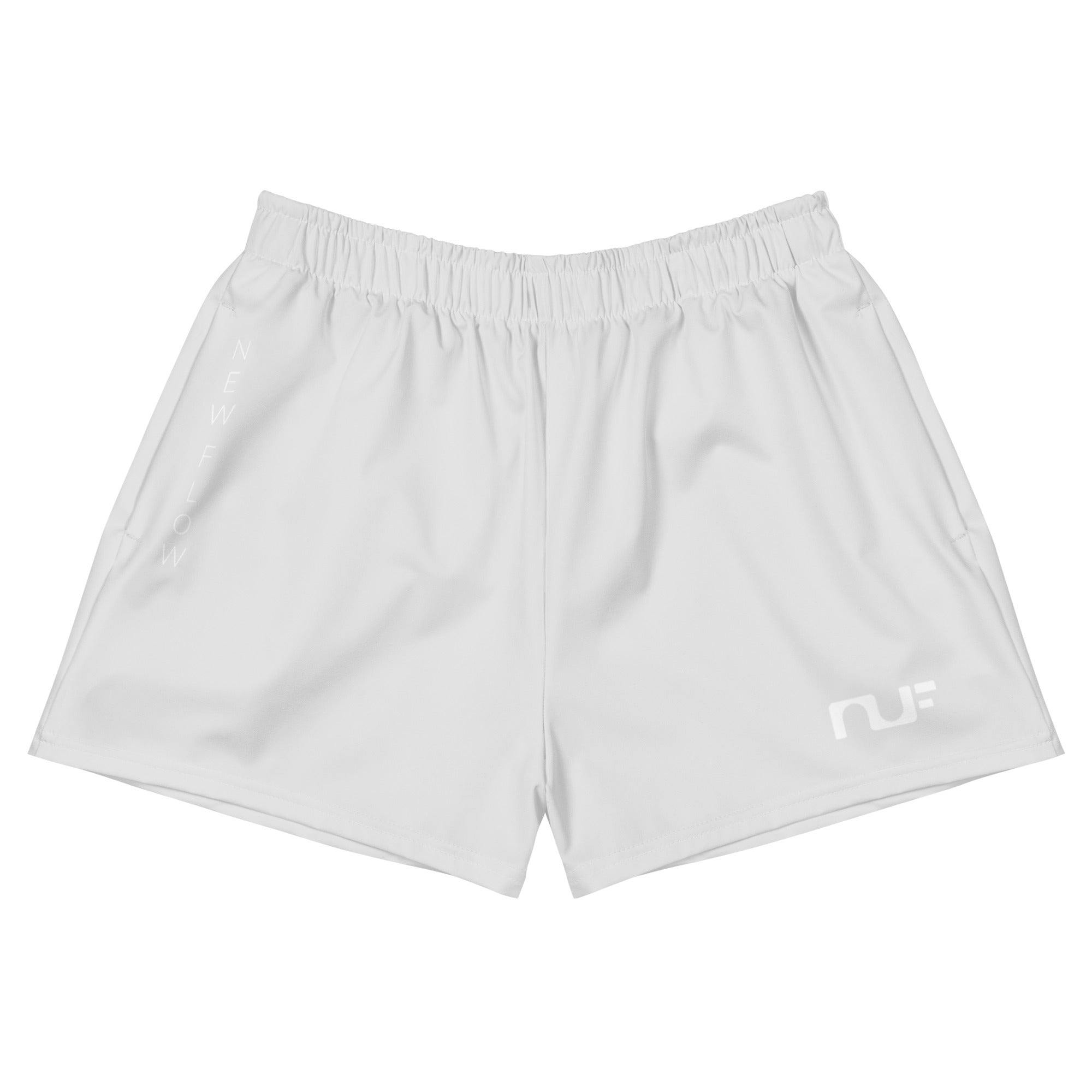 WOMEN'S RECYCLED ATHLETIC SHORTS – GREY