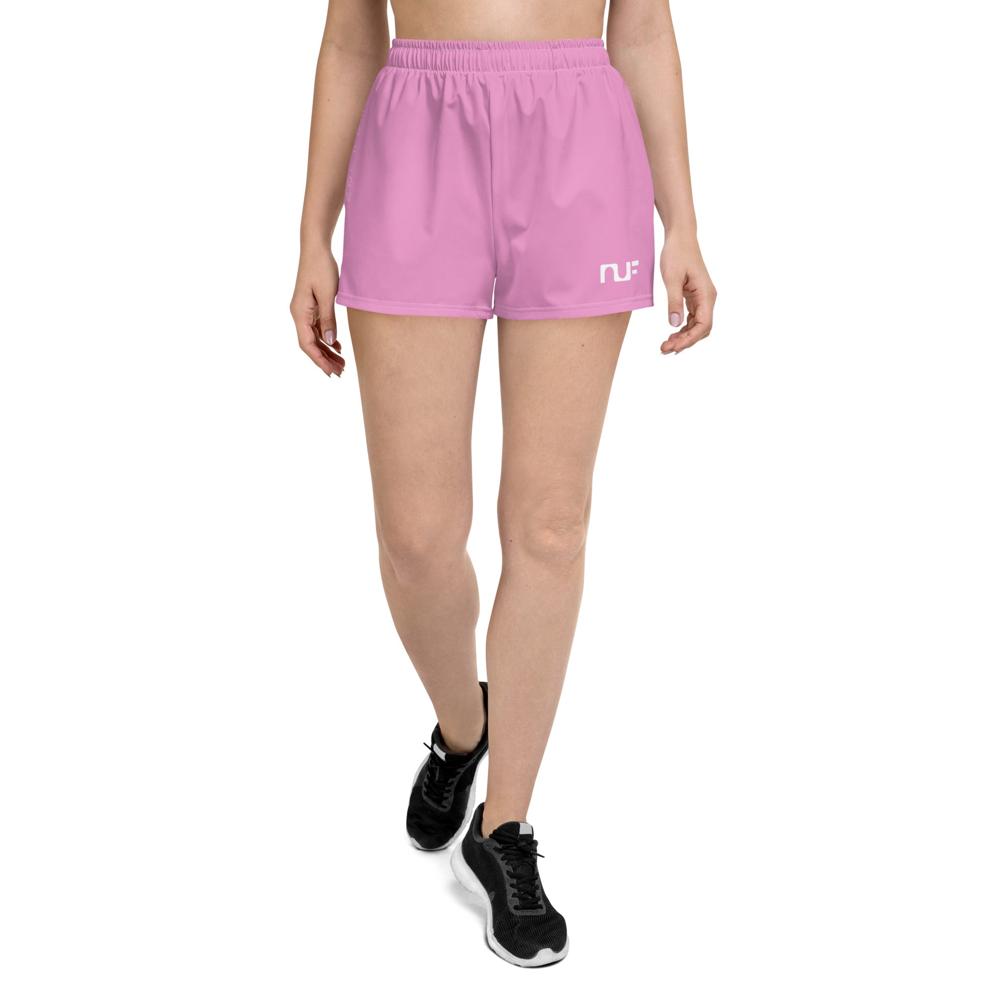 WOMEN'S RECYCLED ATHLETIC SHORTS – LILAC