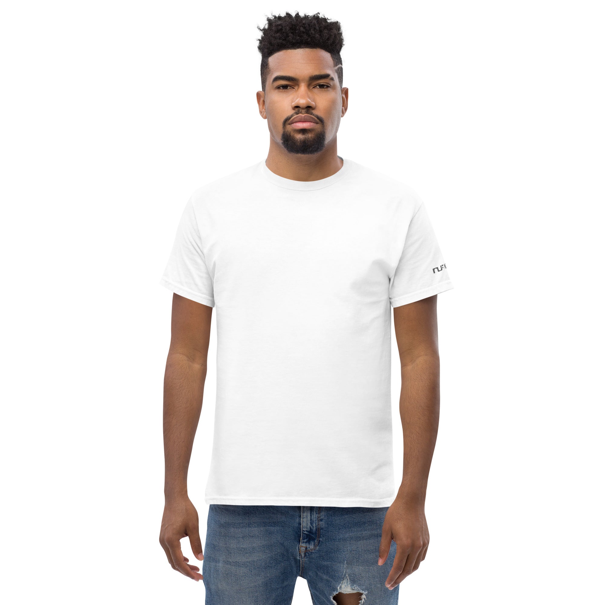 MEN'S T-SHIRT, CLASSIC – WHITE