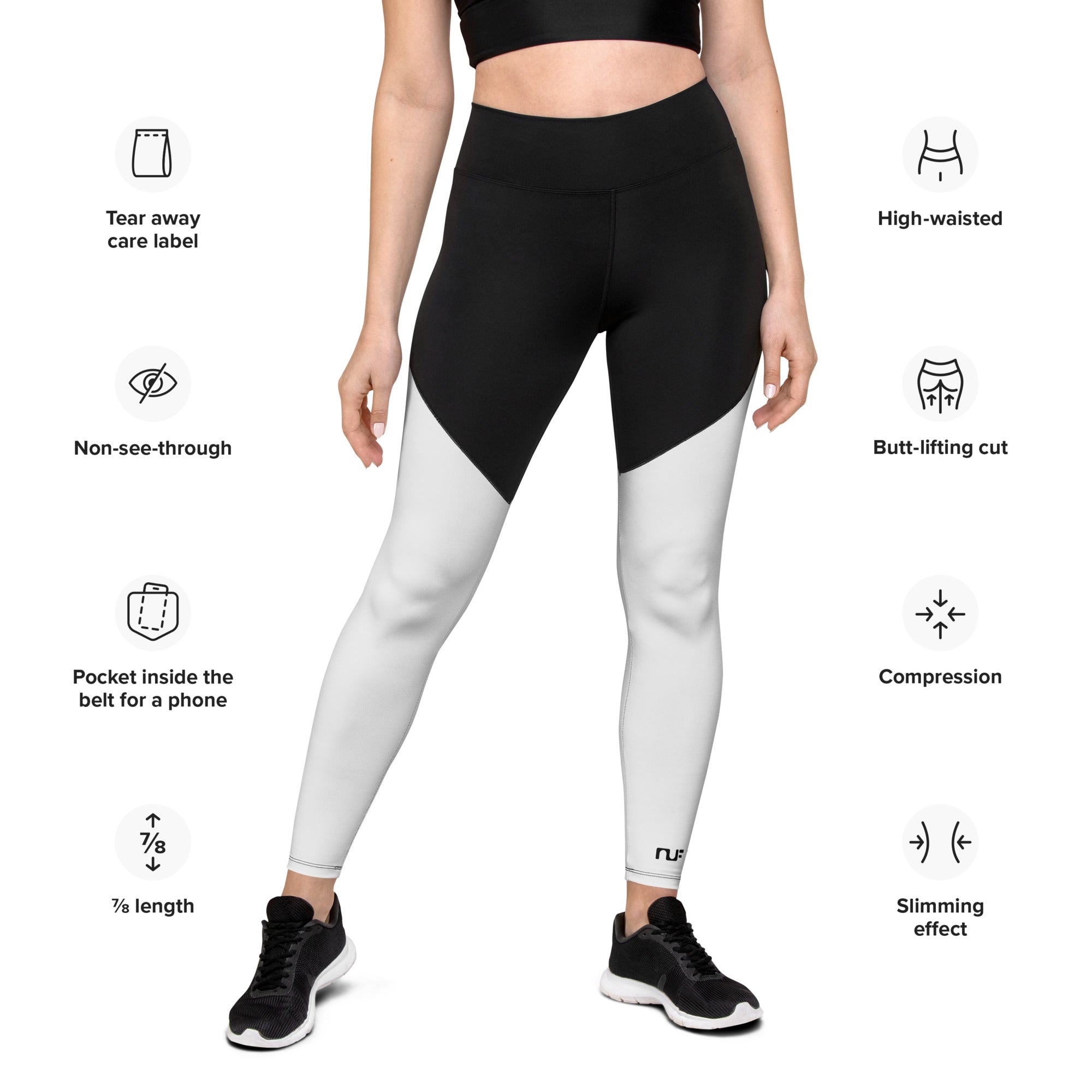 WOMEN'S SPORTS LEGGINGS – GREY