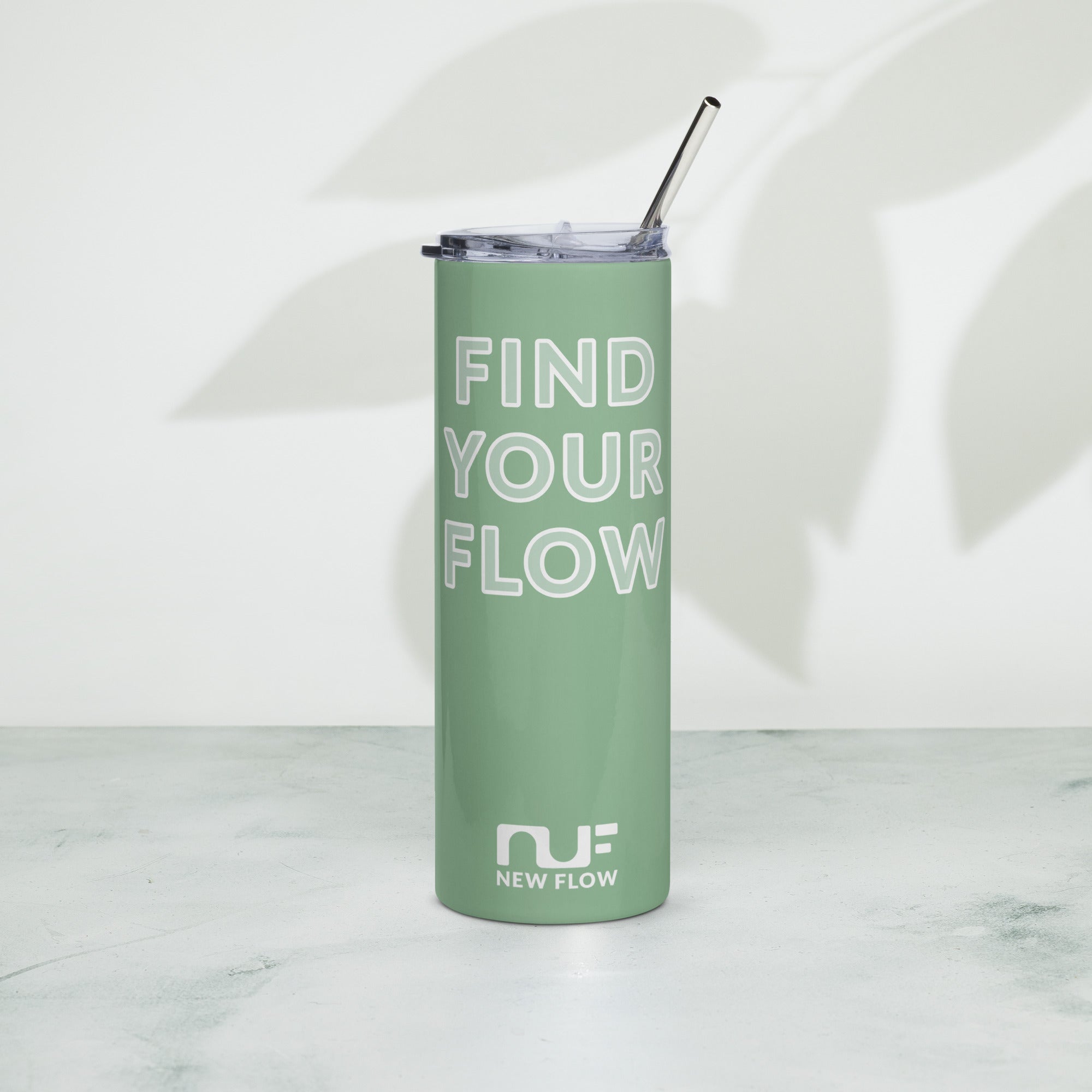 TUMBLER, STAINLESS STEEL – PISTACHIO