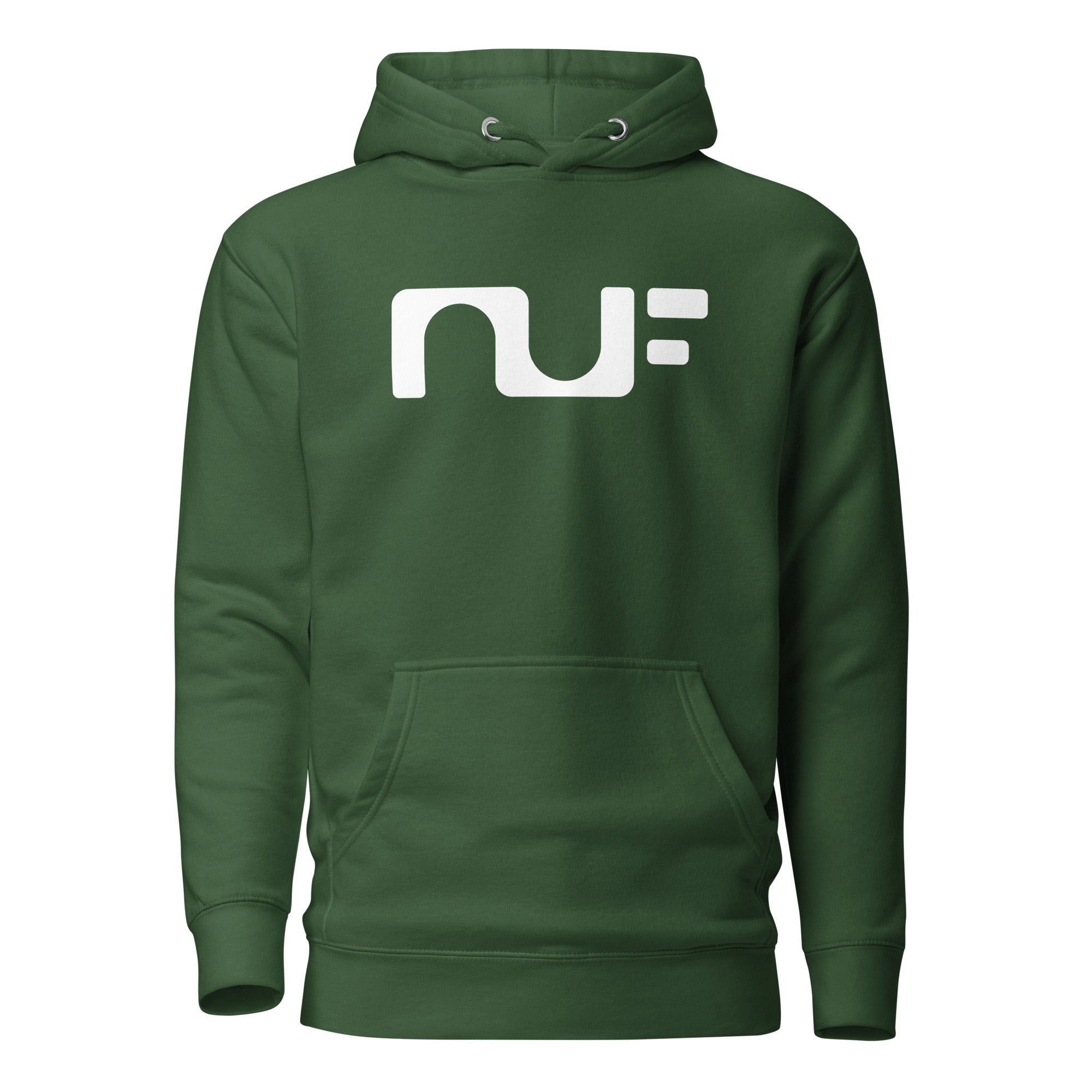 WOMEN'S COTTON HOODIE  – FOREST GREEN