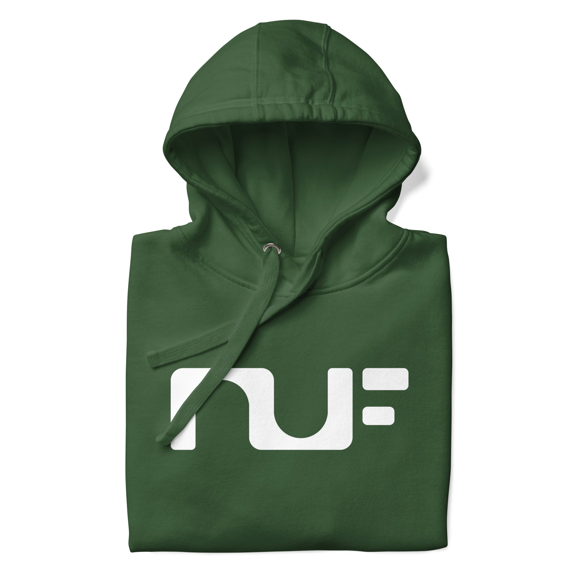 WOMEN'S COTTON HOODIE  – FOREST GREEN