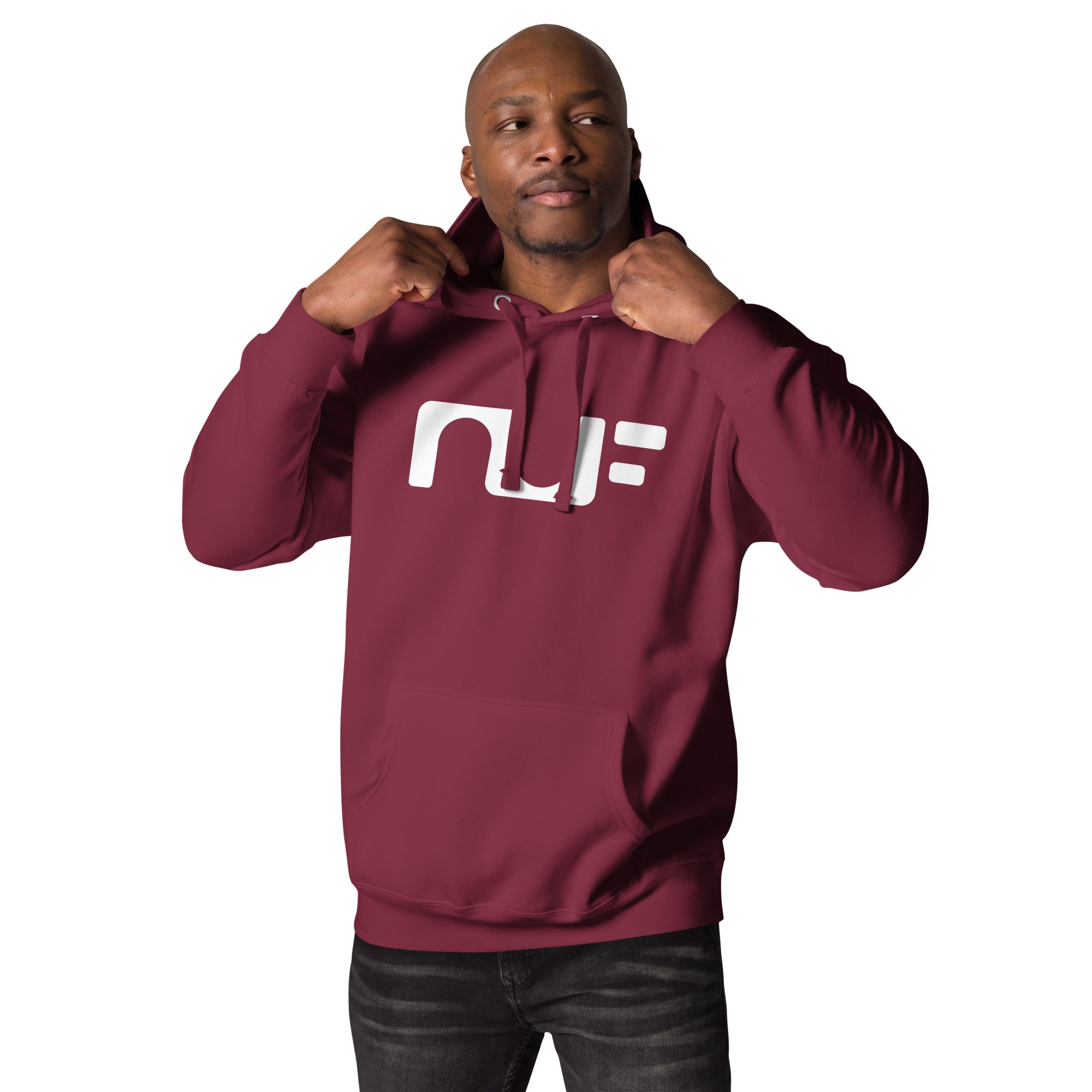 MEN'S COTTON HOODIE  – MAROON