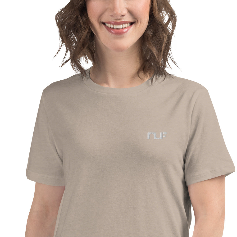WOMEN'S RELAXED T-SHIRT – HEATHER STONE